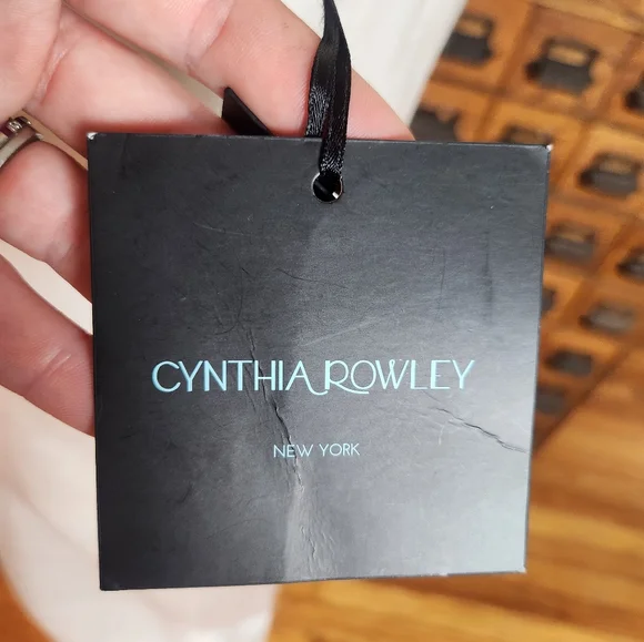 NWT Cynthia Rowley Silk/linen Blend Tulum Maxi With Ribbon Trim Size XS - Picture 7 of 10